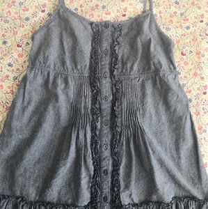 Vintage Babydoll denim camisole dress